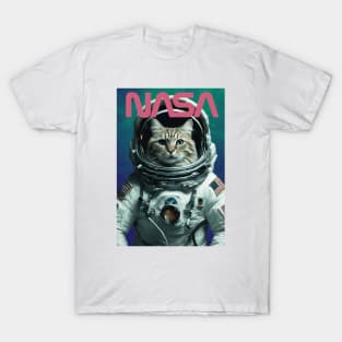 Astronaut Cat T-Shirt